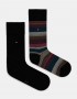 TOMMY HILFIGER 701229837-001  Ανδρικές Κάλτσες TH MEN SOCK 2pcs  HERRINGBONE STRIPE, BLACK